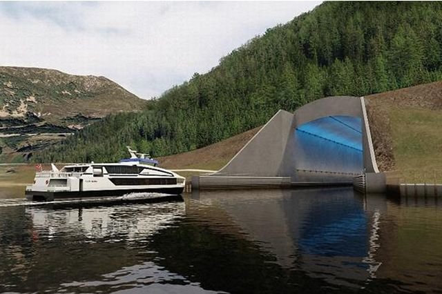 Norvegia intenționează să construiască un tunel maritim prin care vor putea trece și nave de croazieră 