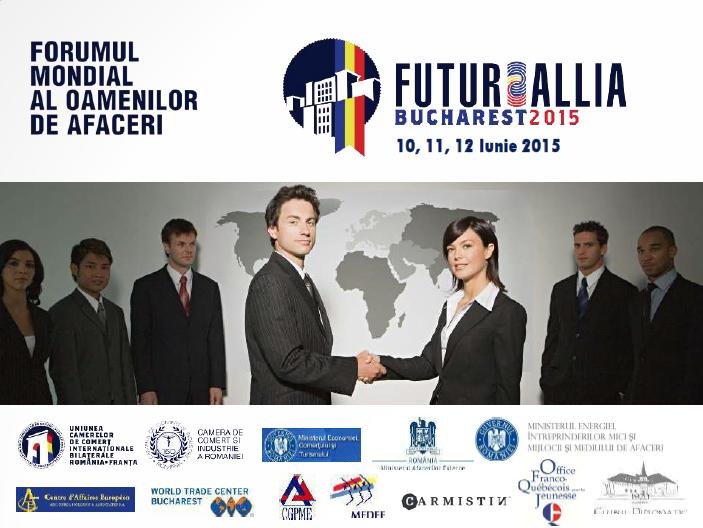 Forumul FUTURALLIA, Olimpiada întâlnirilor B2B, se organizează anul acesta la Bucureşti