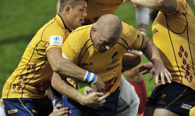 Naţionala de rugby a României a remizat cu Yorkshire Carnegie