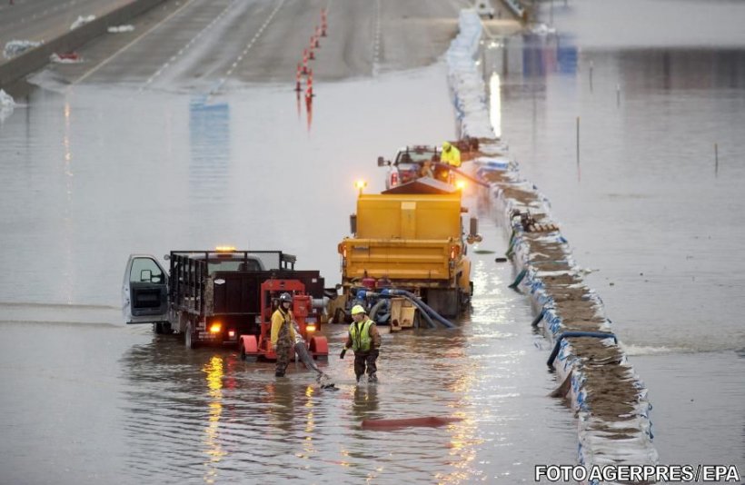 Stare de urgenţă în SUA. Inundaţii devastatoare în mai multe state. Nouă milioane de oameni sunt afectaţi