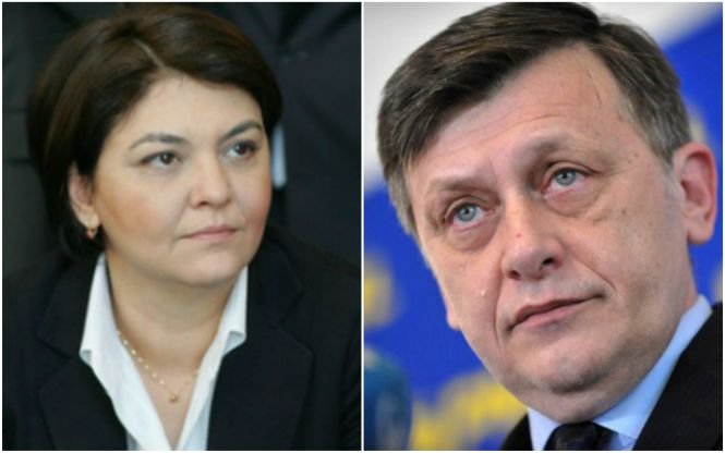 Vicepreședinte al PE, la DNA. Crin Antonescu și soția sa Adina Vălean, audiați de procurori