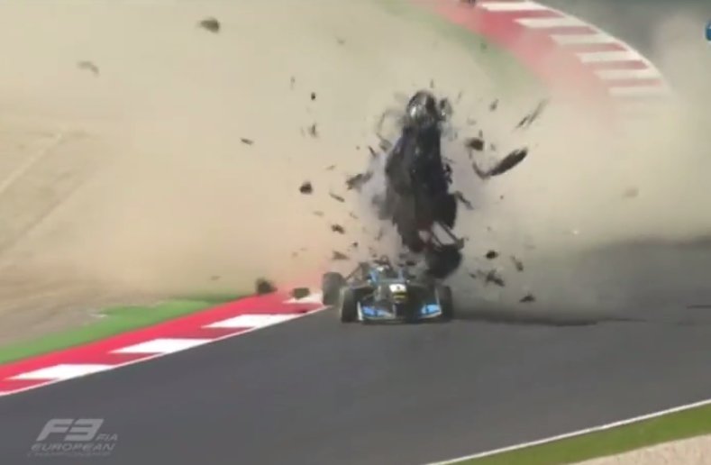 Accident spectaculos în etapa Formula 3 din Austria - VIDEO