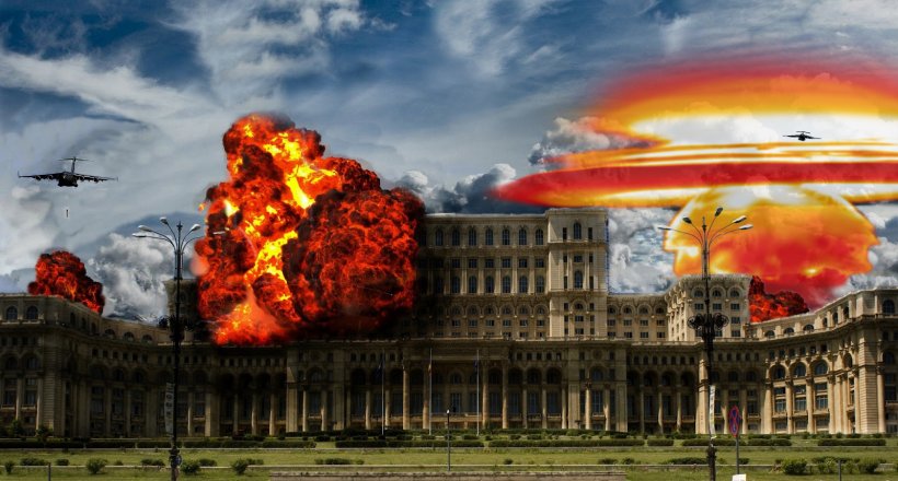 Simularea groazei! Ce s-ar întâmpla dacă ar cădea o bombă nucleară peste București: efectele în timp real