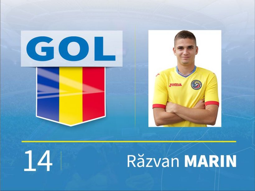 Răzvan Marin, reacție după golul marcat în Armenia-România 0-5