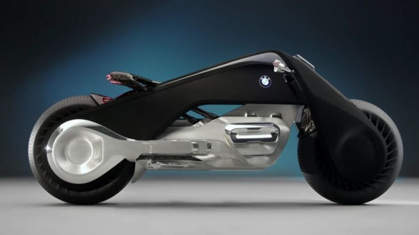 BMW a dezvăluit motocicleta viitorului, pe care o poate conduce oricine, fără echipament de protecție