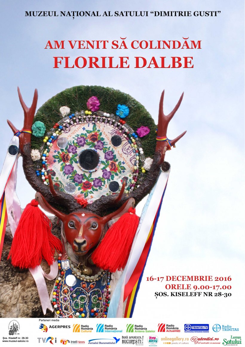 Am venit să colindăm „Florile Dalbe”! - Festival de datini şi obiceiuri de Crăciun şi Anul Nou, la Muzeul Satului