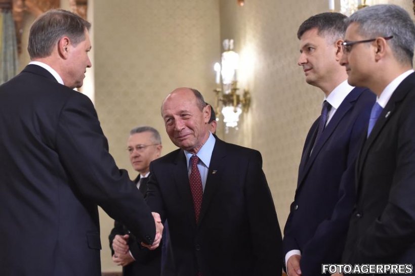 Ediție Specială. Imaginile întâlnirii secrete dintre Klaus Iohannis și Traian Băsescu