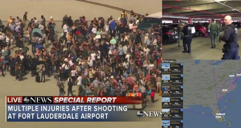 Împușcături pe Aeroportul Fort Lauderdale - Hollywood din Florida. Atacatorul a fost pasager într-un zbor dinspre Alaska. Cel puțin cinci morți și mai mulți răniți - LIVE VIDEO