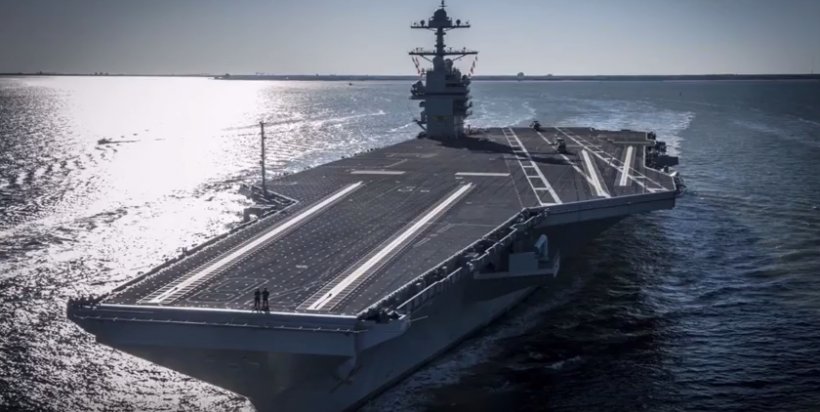 Flota militară a Statelor Unite are cel mai modern și mai scump portavion nuclear din lume - VIDEO