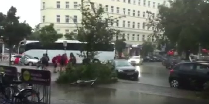 Furtună violentă în nordul Germaniei - VIDEO