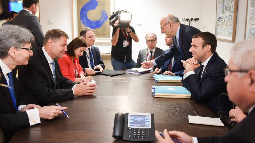 Emmanuel Macron a acceptat invitația lui Klaus Iohannis, de a vizita România