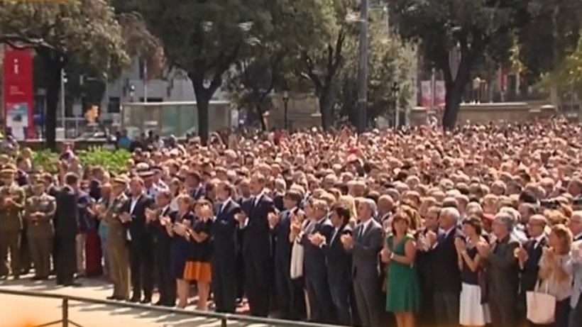 Moment de reculegere în memoria victimelor din Barcelona