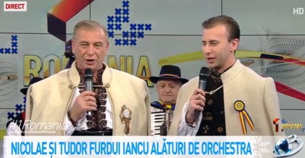 Nicolae Furdui Iancu și fiul său, Tudor, spectacol de zile mari de 1 Decembrie (VIDEO)