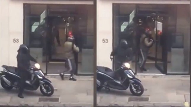 Jaf ca în filme în Londra. Bărbaţi înarmaţi cu săbii și cuţite au atacat un magazin de ceasuri - VIDEO