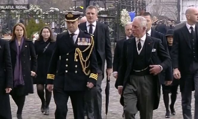 Prinţul Charles al Marii Britanii, prezent la funeraliile regelui Mihai