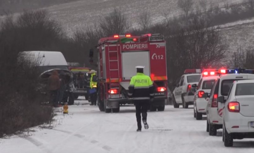 Accident dramatic în Cluj! Un șofer și-a pierdut viața și alte persoane au fost rănite (VIDEO)