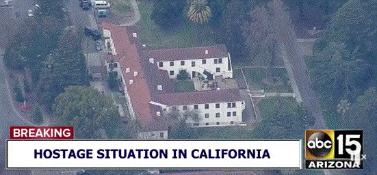 Luare de ostatici în California LIVE VIDEO