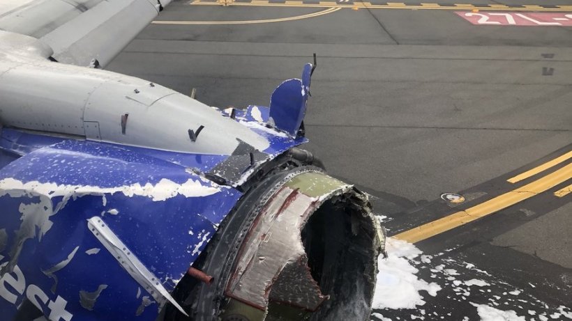 Accident aviatic! Motorul unui avion a explodat în aer. Pasager: „Era sânge peste tot” - VIDEO