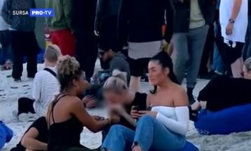 Tânăra filmată în timp ce consuma droguri pe o plajă din Mamaia, căutată de DIICOT 
