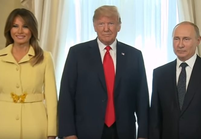 Cum s-a remarcat Melania la întâlnirea dintre Donald Trump şi Vladimir Putin - VIDEO