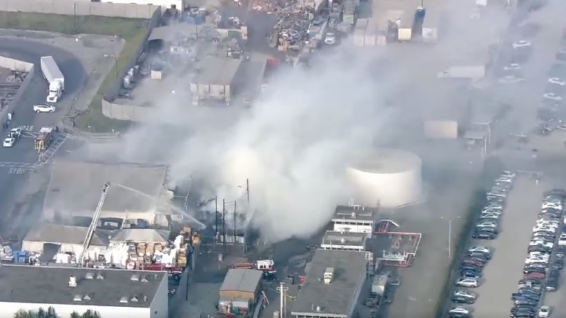 Incendiu la o fabrică Tesla. Mesajul transmis de Elon Musk - VIDEO