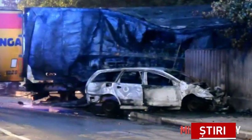 Sfârșit cumplit pentru un român, în Italia: A ars de viu în propria mașină
