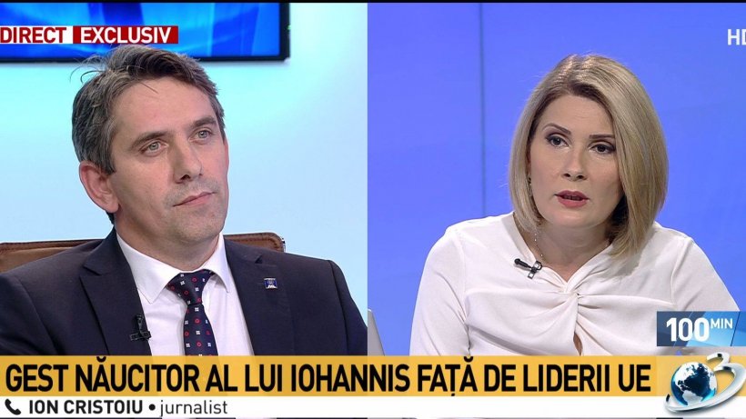 Alessandra Stoicescu, schimb dur de replici cu Ionel Dancă, pe tema absenței lui Iohannis de la Consiliul European. ”Este lipsă de respect ce faceți. Credeți că ne puteți prosti”
