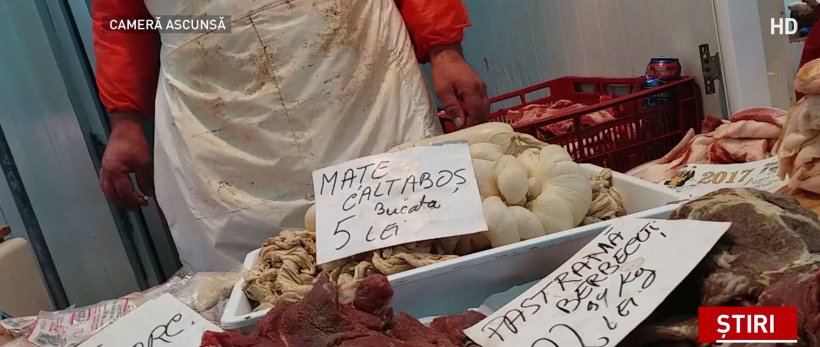 Pericol vândut la kilogram. Imagini revoltătoare, surprinse într-o piață din Capitală (VIDEO)