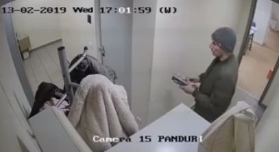 Bărbat surprins în timp ce fura dintr-un cabinet veterinar din Capitală