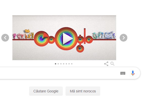 CELEBRĂM PRIDE - sloganul pe care îl afișează Google marți pentru susținerea persoanelor LGBT