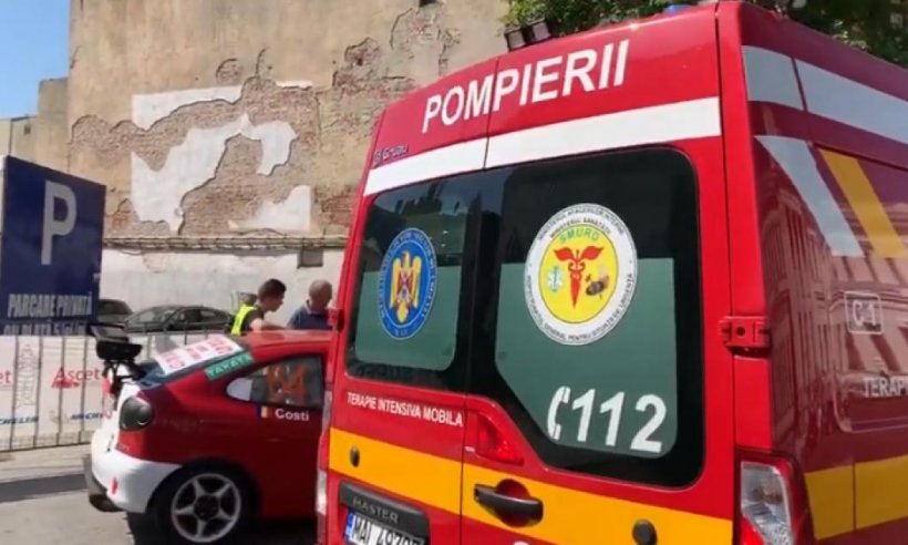 Șase persoane, printre care doi minori, au fost rănite la Raliul Craiovei după ce o mașină a derapat - VIDEO