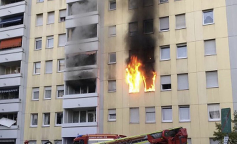 Incendiu provocat de o trotinetă electrică, în Germania. Zece persoane au inhalat gaze toxice