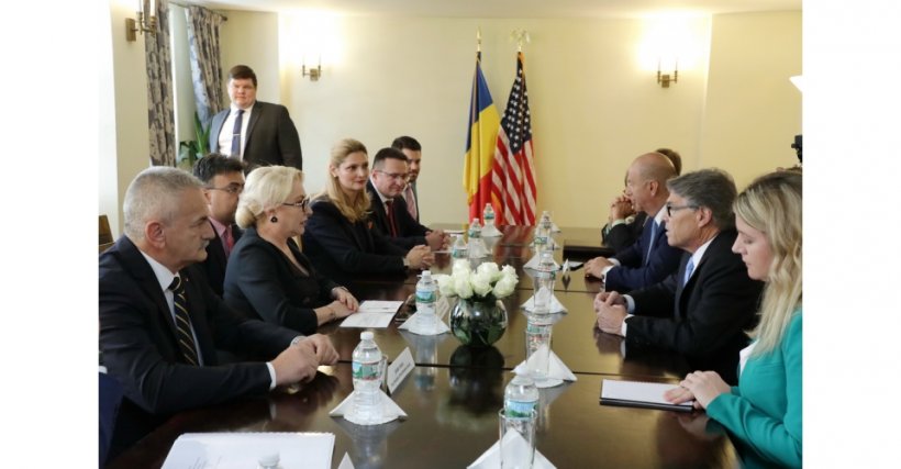 Premierul Dăncilă, întrevedere cu secretarul american al Energiei. Ce au discutat oficialii - VIDEO