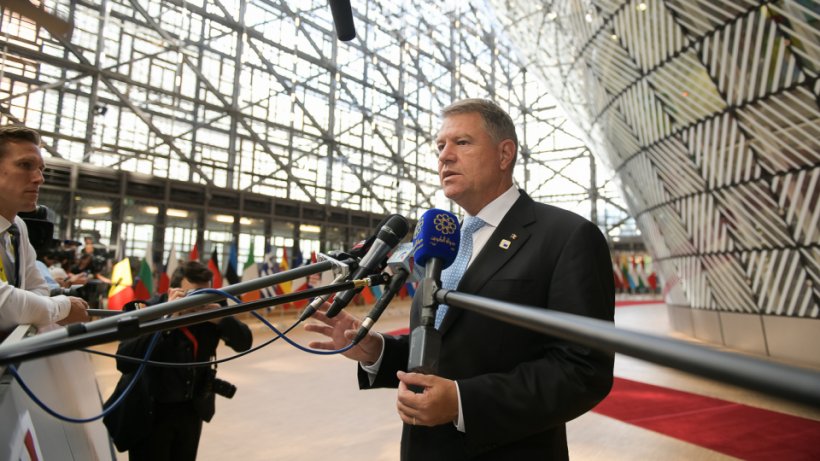 Klaus Iohannis, declaraţii de la Bruxelles: Portofoliul dat României rămâne valabil