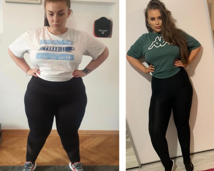Oana Radu a slăbit 64 de kilograme, dar mai trișează în dieta impusă