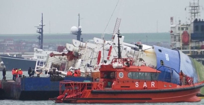 Catastrofă în Portul Midia: Câte oi din cele 14.000 au fost salvate