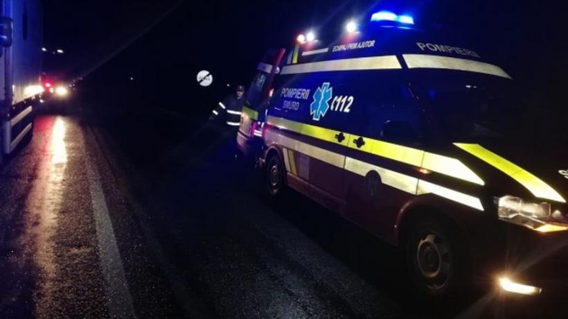 Microbuz răsturnat în Teleorman. Planul roșu de intervenție a fost activat: un mort și șapte răniți 