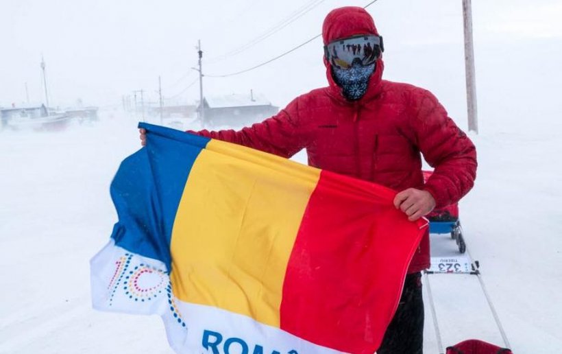 Bistrițeanul Tibi Ușeriu a terminat maratonul Yukon Arctic Ultra. A parcurs 482 de km în aproape 7 zile (VIDEO)