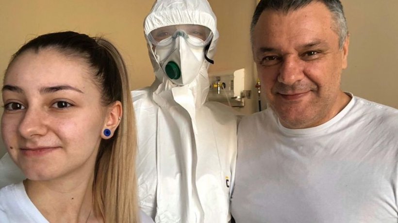 Primarul din Deva și fiica lui s-au vindecat de coronavirus: „Sub masca de protecţie, acest OM zâmbeşte”