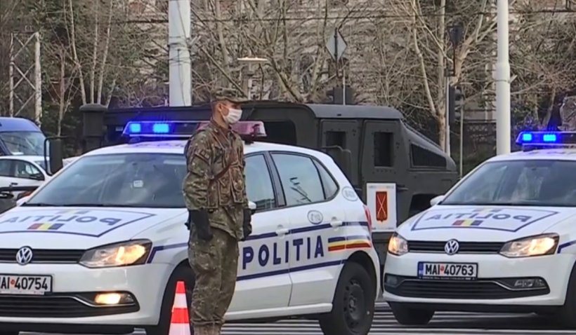 Imnul României, difuzat în toată țara, la ora 17.00, prin megafoanele mașinilor de Poliție