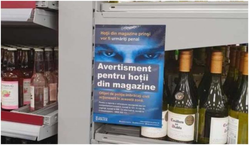 Afiş scandalos în limba română, într-un supermarket din Londra