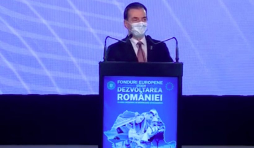Orban a gafat în mod repetat în timpul prezentării Planului Naţional de Redresare şi Rezilienţă 