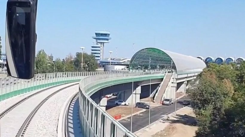 72 de trenuri vor circula între Gara de Nord București și Aeroportul Otopeni