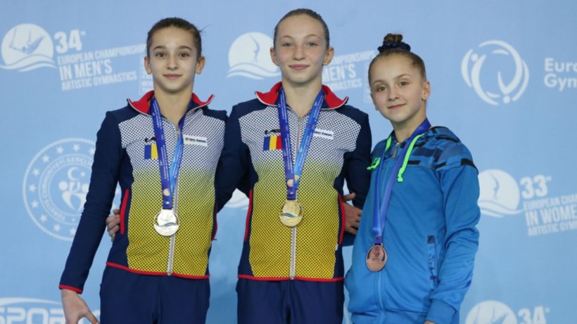 Ana Bărbosu, noua senzaţie a gimnasticii româneşti. Medalii de aur pe bandă la Europenele pentru junioare