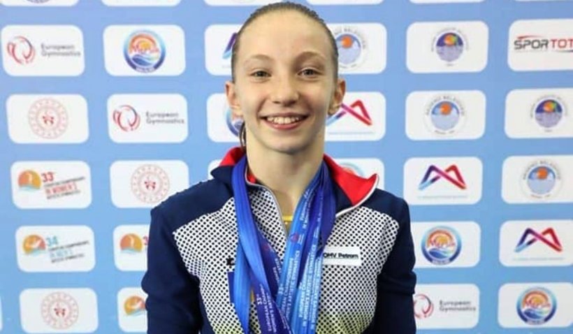 Gimnasta Ana Bărbosu, medalii de aur la toate cele patru finale pe aparate la Campionatul European