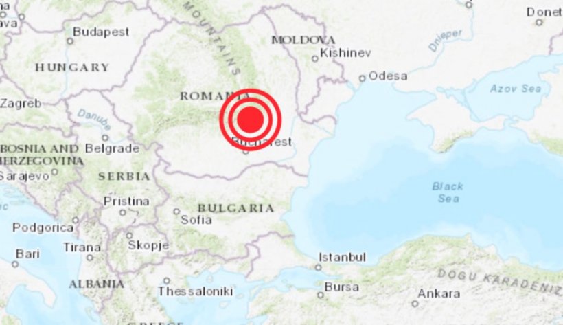 Cutremur de 3,3 pe Richter în apropiere de Bacău şi Braşov