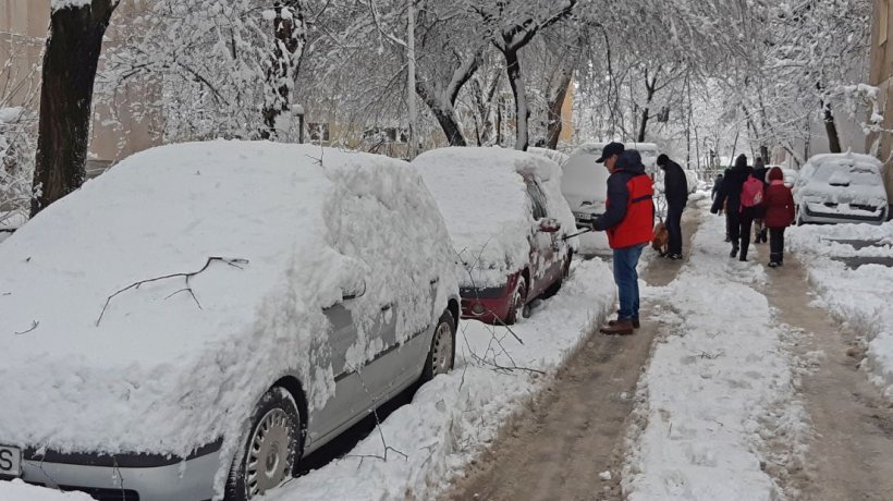 Prognoză meteo specială pentru București: Va ninge cel puțin 3 zile!