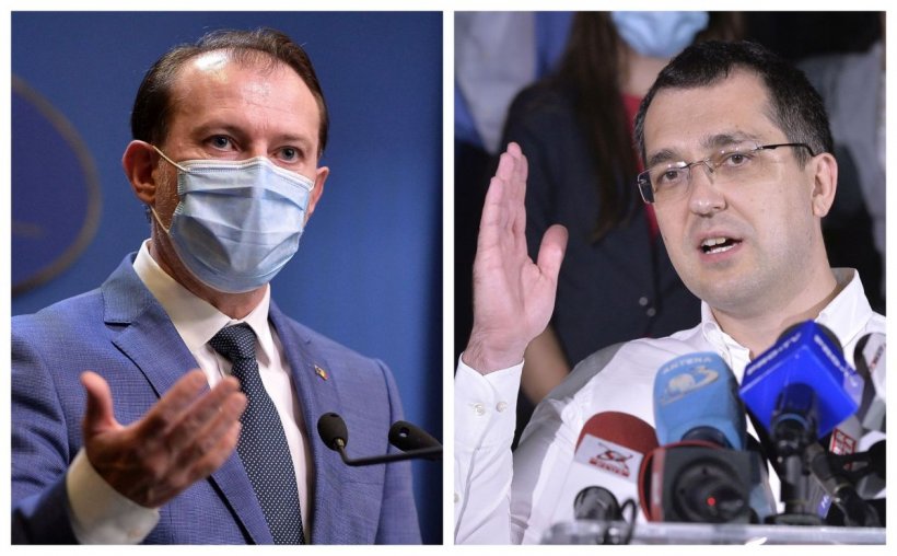 Premierul Cîțu îl pune la punct de Vlad Voiculescu: ”Nu are nicio atribuție domnul ministru al Sănătății...”