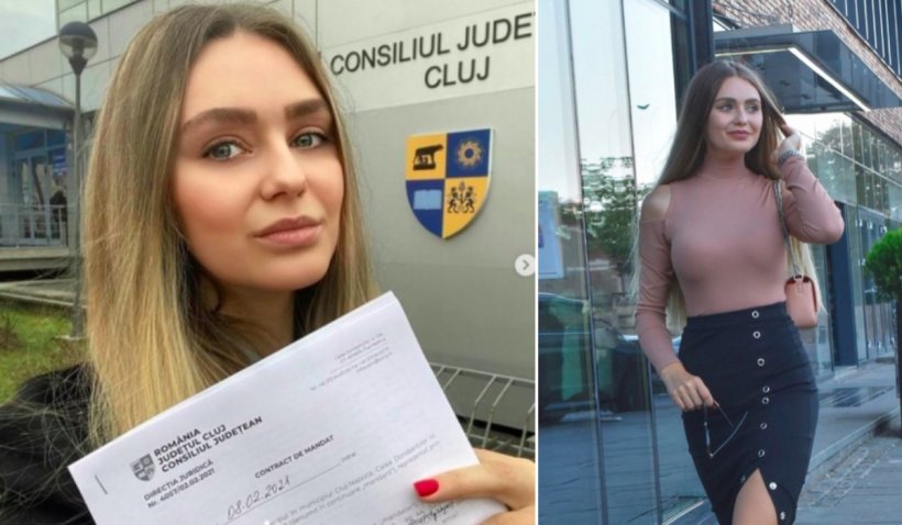 Fostă Miss și proprietară a unei firme de hostesse, numită de PNL în Consiliul de Administrație al unui spital din Cluj
