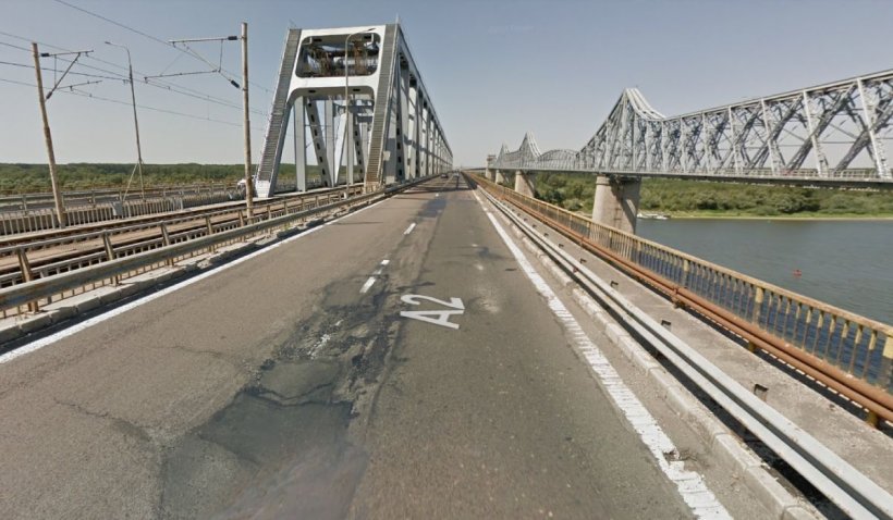 Restricţii pe autostrada A2, podul de la Cernavodă intră în reabilitare pentru 24 de luni